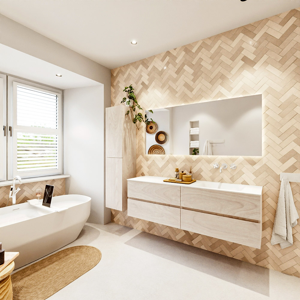 MONDIAZ VICA 160cm mueble de baño Underlayment 4 cajones. Lavabo CLOUD Derecho sin orificio, color Talc. 4 MONDIAZ VICA 160cm mueble de baño Underlayment 4 cajones. Lavabo CLOUD Derecho sin orificio, color Talc. - Imagen 4