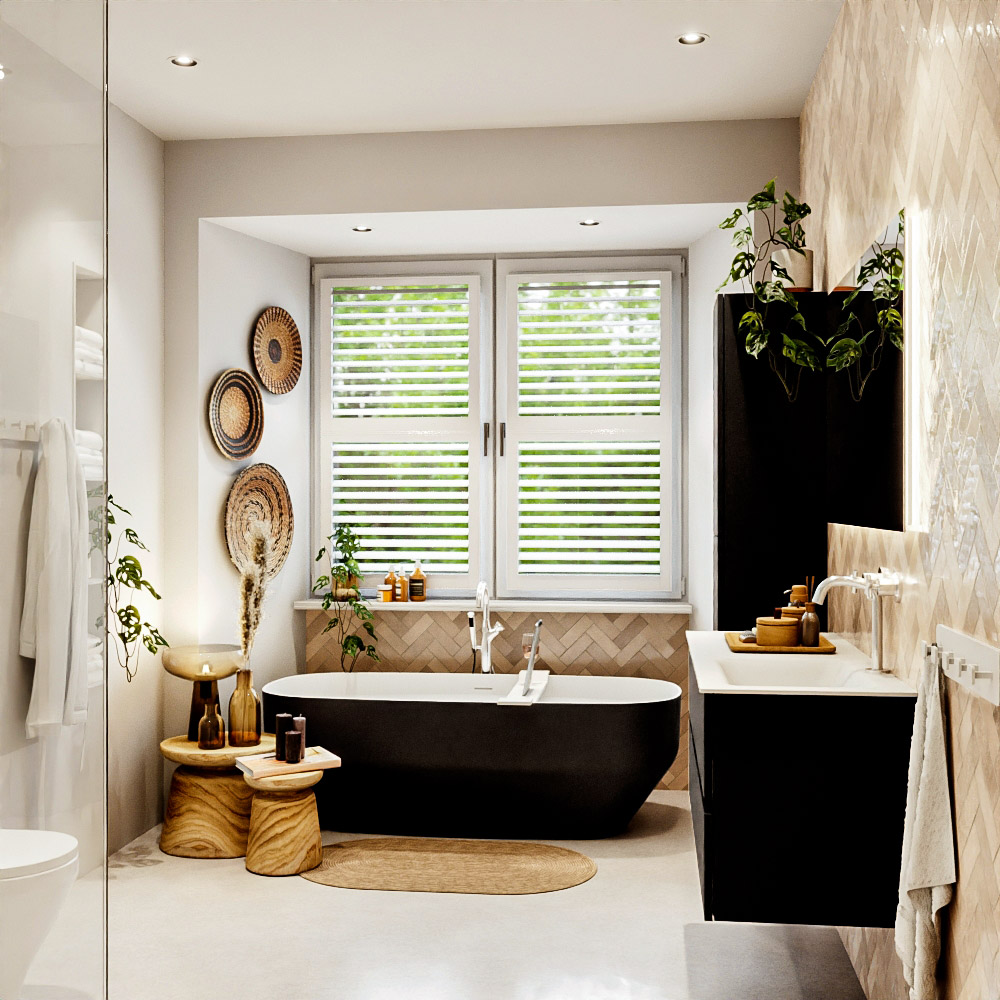 MONDIAZ VICA 120cm mueble de baño Urban 2 cajones. Lavabo CLOUD Derecho 1 orificio, color Talc. 3 MONDIAZ VICA 120cm mueble de baño Urban 2 cajones. Lavabo CLOUD Derecho 1 orificio, color Talc. - Imagen 3