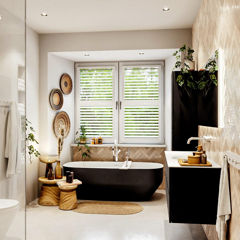 MONDIAZ VICA 130cm mueble de baño Urban 2 cajones. Lavabo MOON Centro sin orificio, color Talc. 3 MONDIAZ VICA 130cm mueble de baño Urban 2 cajones. Lavabo MOON Centro sin orificio, color Talc. - Imagen 3