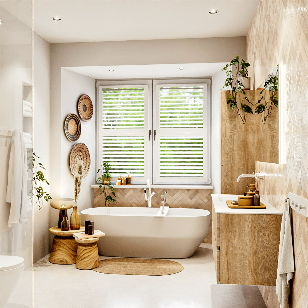 MONDIAZ VICA 120cm mueble de baño Washed Oak 2 cajones. Lavabo CLOUD Izquierda sin orificio, color Talc. 3 MONDIAZ VICA 120cm mueble de baño Washed Oak 2 cajones. Lavabo CLOUD Izquierda sin orificio, color Talc. - Imagen 3
