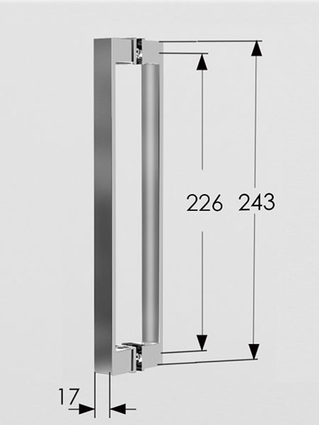 Mampara de ducha Capri 2P + L puerta/fijo/lateral lacado blanco 124 - 128 x 70 x 199 cms cristal transparente 6 Mampara de ducha Capri 2P + L puerta/fijo/lateral lacado blanco 124 - 128 x 70 x 199 cms cristal transparente - Imagen 6