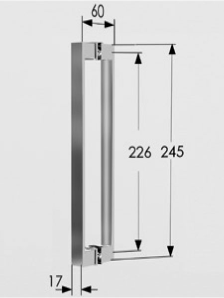 Mampara de ducha Liverpool 2P + L puerta/fijo/lateral cromo 120x80 x 195 cms cristal transparente 5 Mampara de ducha Liverpool 2P + L puerta/fijo/lateral cromo 120x80 x 195 cms cristal transparente - Imagen 5