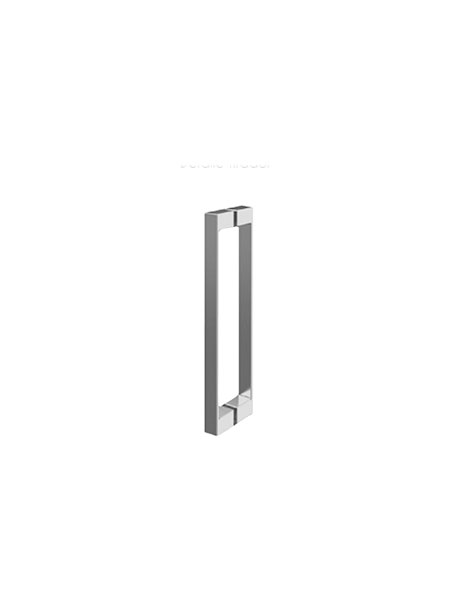 Mampara de ducha Saina 2 P + L puerta/fijo/lateral acero inoxidable 140x80 x 195 cms cristal transparente 5 Mampara de ducha Saina 2 P + L puerta/fijo/lateral acero inoxidable 140x80 x 195 cms cristal transparente - Imagen 5