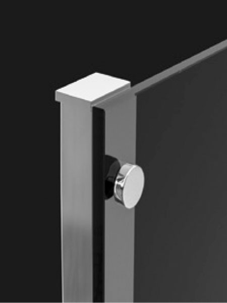 Mampara de ducha Venecia 2p + l puerta/fijo/lateral lacado blanco 124 - 128 x 74 x 195 cms cristal transparente 4 Mampara de ducha Venecia 2p + l puerta/fijo/lateral lacado blanco 124 - 128 x 74 x 195 cms cristal transparente - Imagen 4