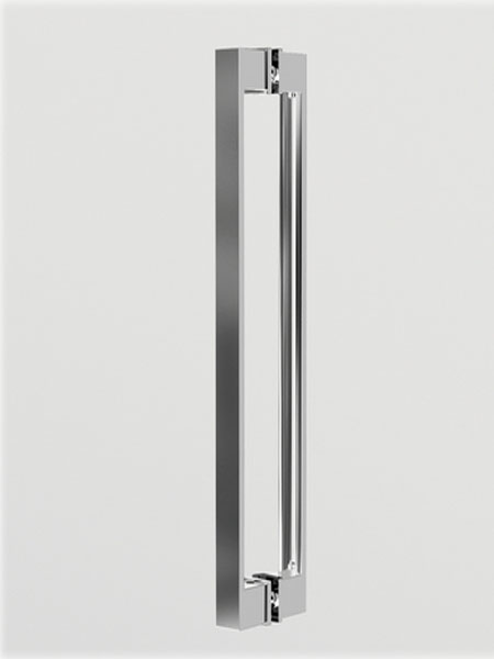 Mampara de ducha Sedano Articulada puerta/fijo cromo 80 (60+20) x 195 cms cristal transparente 3 Mampara de ducha Sedano Articulada puerta/fijo cromo 80 (60+20) x 195 cms cristal transparente - Imagen 3