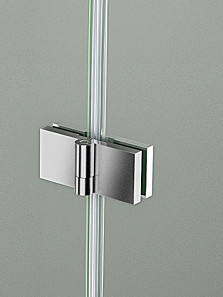 Mampara de ducha Palau 2P + L puertas/lateral lacado negro 90 x 80 x 195 cms cristal transparente 2 Mampara de ducha Palau 2P + L puertas/lateral lacado negro 90 x 80 x 195 cms cristal transparente - Imagen 2