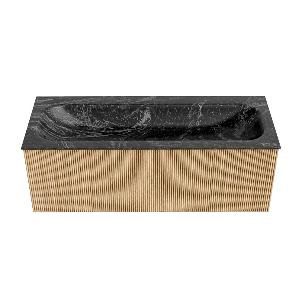 MONDIAZ KURVE-DLUX 120cm mueble de baño color Oak con 1 cajón y sin puerta. Lavabo BIG LARGE Centro sin orificio Lava. 5 MONDIAZ KURVE-DLUX 120cm mueble de baño color Oak con 1 cajón y sin puerta. Lavabo BIG LARGE Centro sin orificio Lava. - Imagen 5