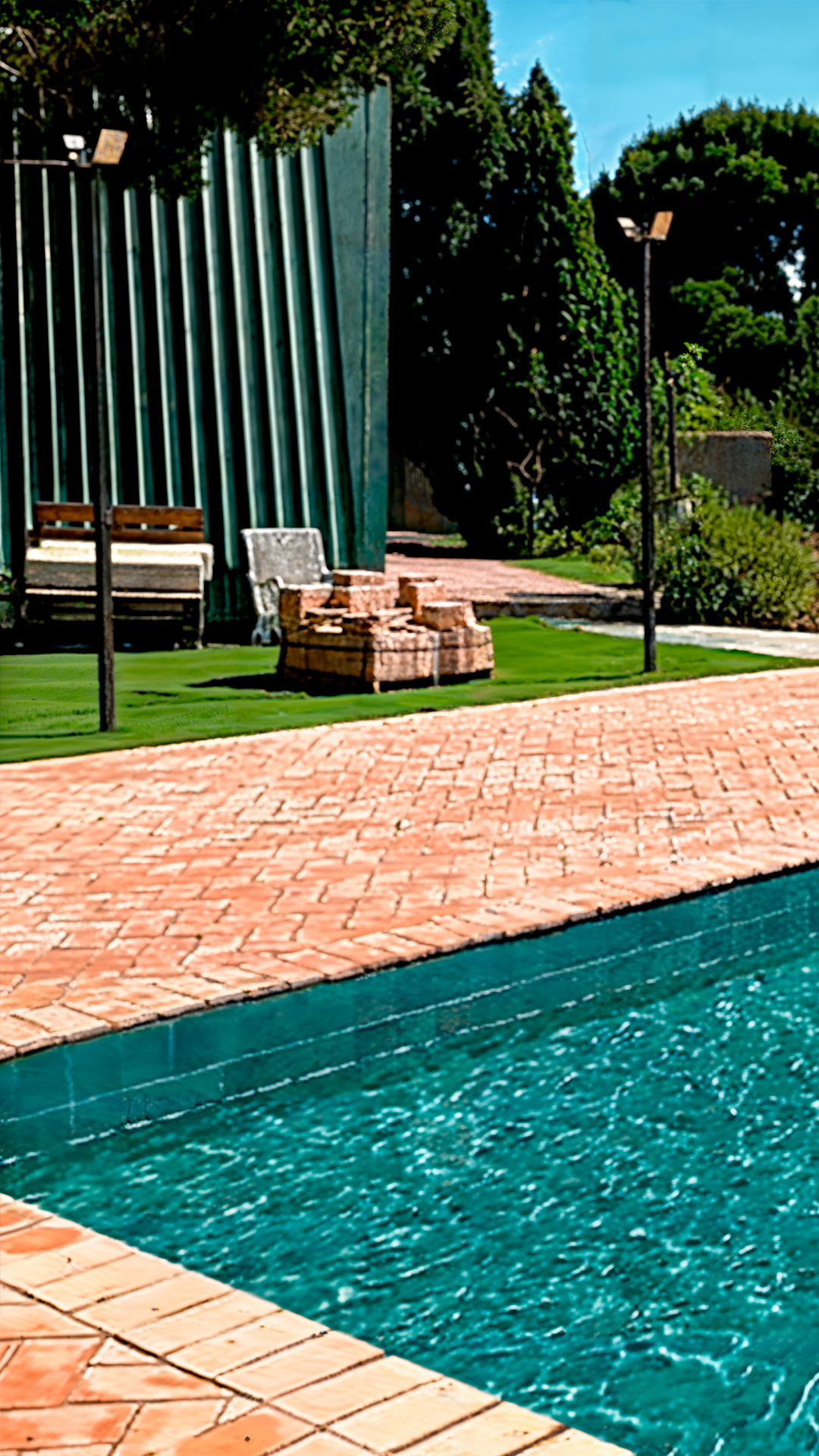 Efecto piedra bali para piscinas