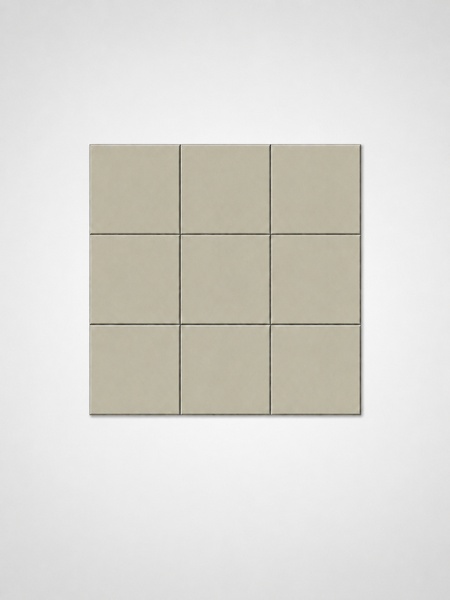 Pavimento Porcelánico Noho Mate 30x30 cm (0.990 m2/cj) 2 Azulejo Noho 30x30 cm G.308 de acabado liso en color crema, ideal para revestir suelos y paredes