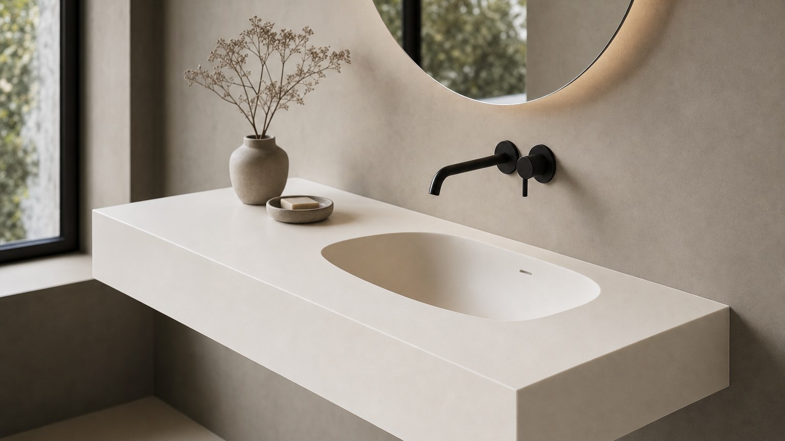 Encimeras de resina Solid Surface