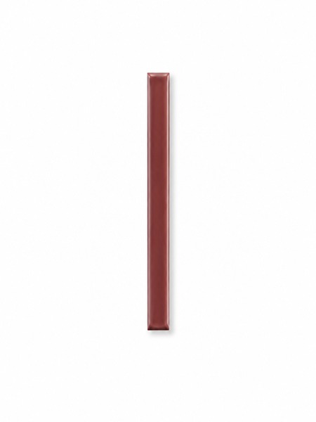 Stick Waikiki Burdeos-B 2x23 cm, listelo cerámico decorativo color burdeos para revestimientos de pared modernos