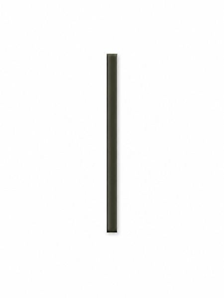 Stick Waikiki Negro-B 2x23 cm, listelo cerámico decorativo negro para paredes y revestimientos de diseño contemporáneo