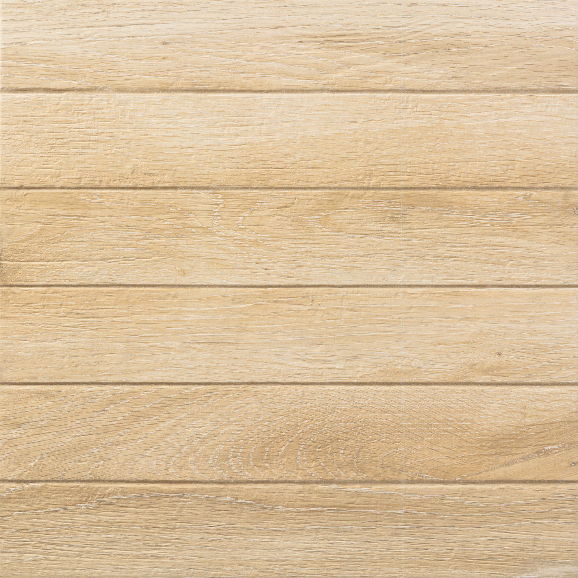 Suelo imitación madera miel antideslizante Irazu 45x45 cm (1.22 m2/cj) 2 Baldosa porcelánica Irazu Miel 45x45 cm imitación madera con despiece de seis lamas