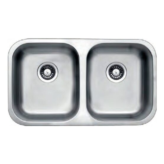 Fregadero de acero inoxidable Menfis 360 de Reginox, 790 x 460 mm