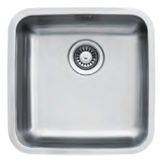 Fregadero de acero inoxidable Menfis 440 de Reginox, 445 x 445 mm