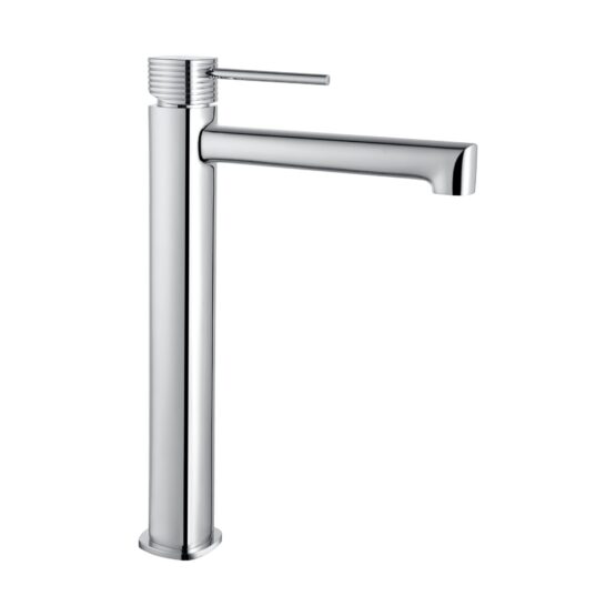 Grifo de lavabo alto monomando Firenze en acabado cromo