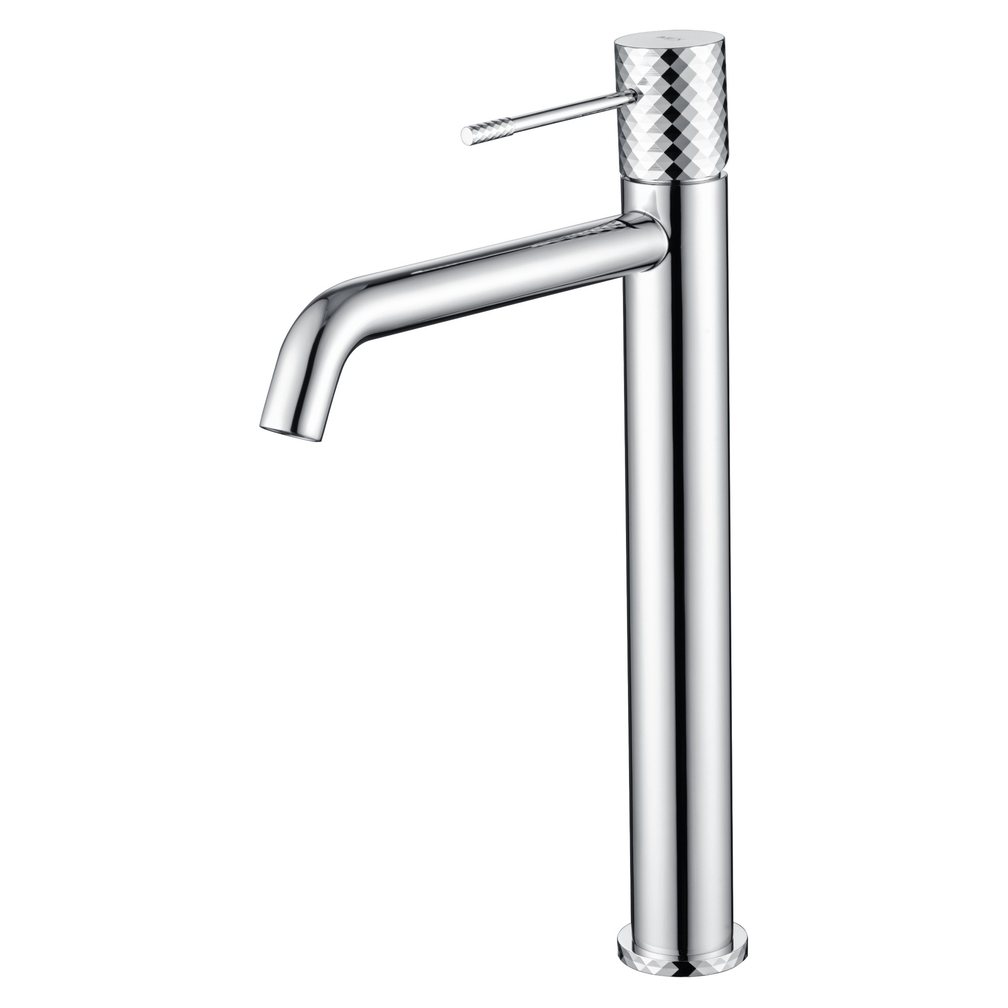 Grifo de lavabo alto monomando Génova 1 Grifo de lavabo alto monomando Génova en acabado cromo