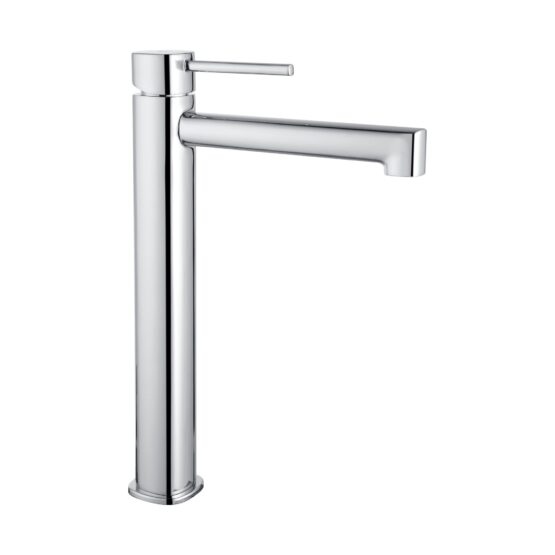 Grifo de lavabo alto monomando Toscana en acabado cromo