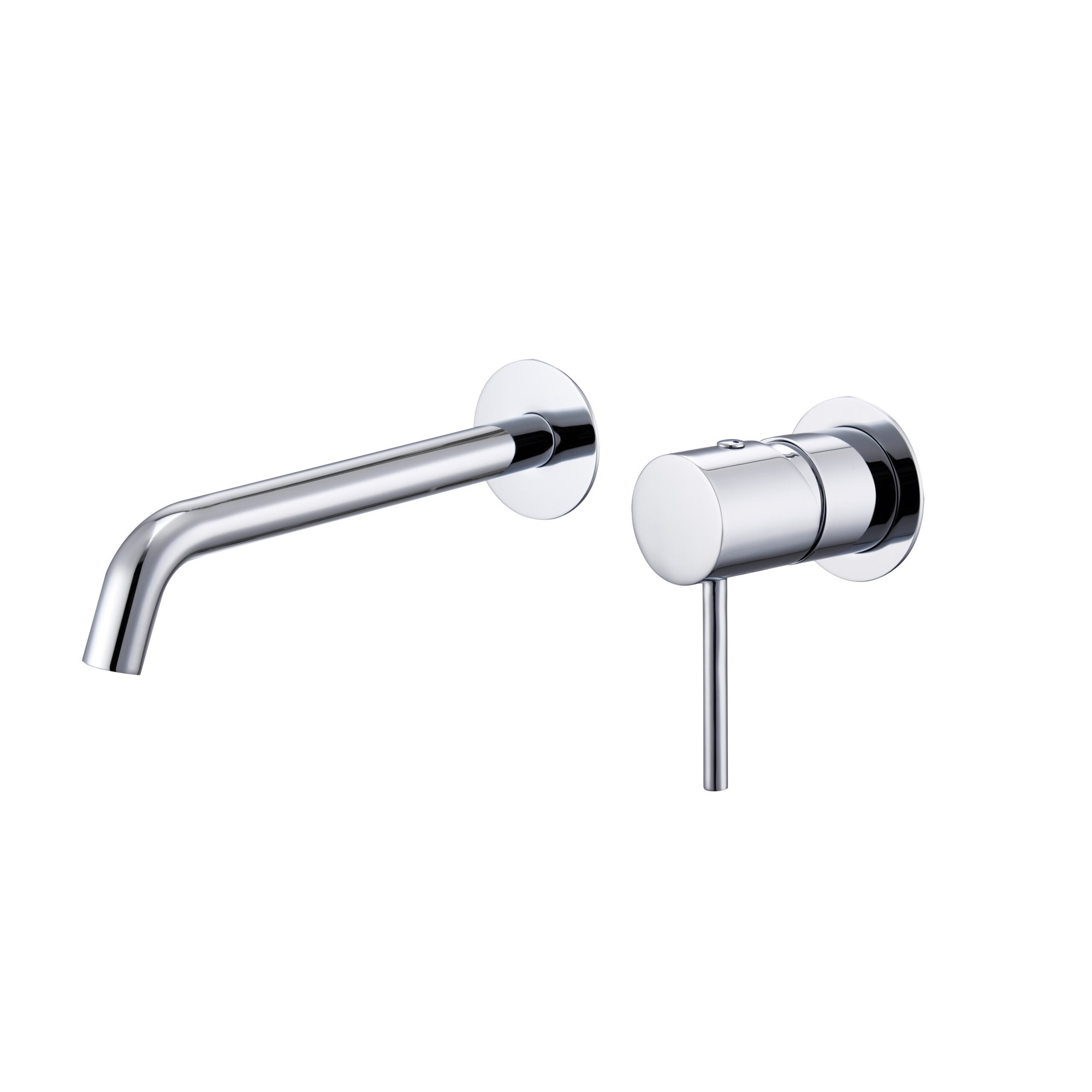 Grifo de lavabo empotrado monomando Monza 1 Grifo de lavabo empotrado monomando Monza en acabado cromo