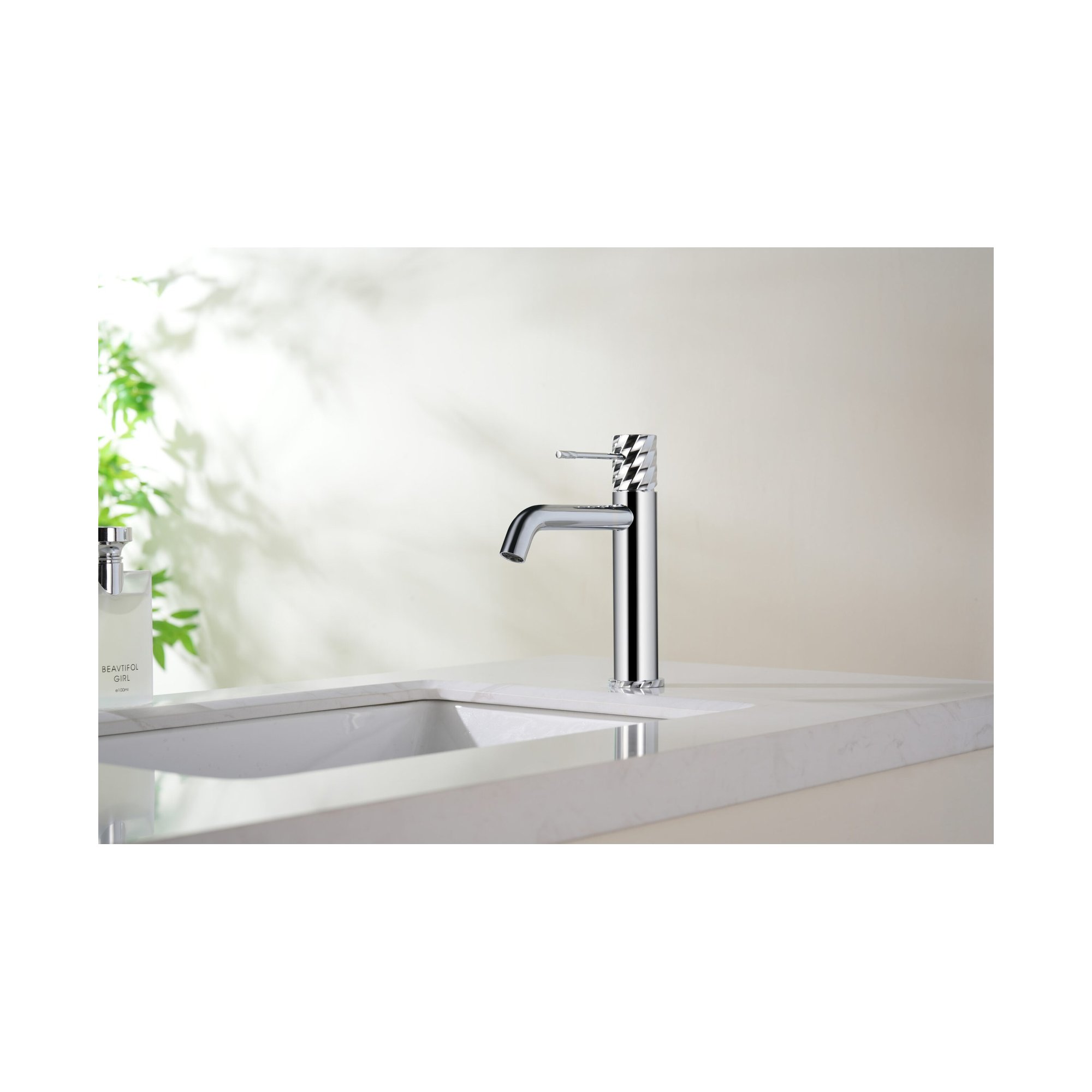 Grifo de lavabo monomando Bless 3 Grifo de lavabo monomando Bless en acabado cromo