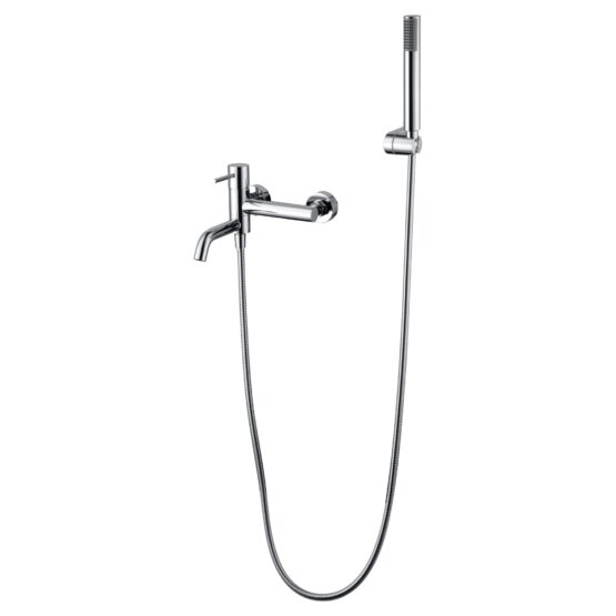 Grifo monomando de bañera y ducha Monza en acabado cromo