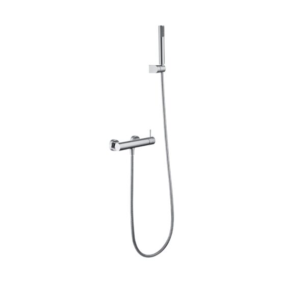 Grifo monomando de ducha Génova en acabado cromo