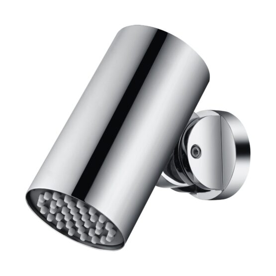 Rociador redondo ø8cm tube para ducha empotrada en acabado cromo